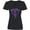 AB-Black, variant on Inktastic Alzheimer's Awareness Purple Ribbon Heart Women's V-Neck T-Shirt
