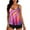 Purple, variant on QLEICOM Womens Swimsuits Tummy Control Plus Size Swimsuit Coverup Swimsuits For Two Piece Bathing Suits Floral Print Tank Tops With Boyshorts Tummy Control Swimming Suits Pink S