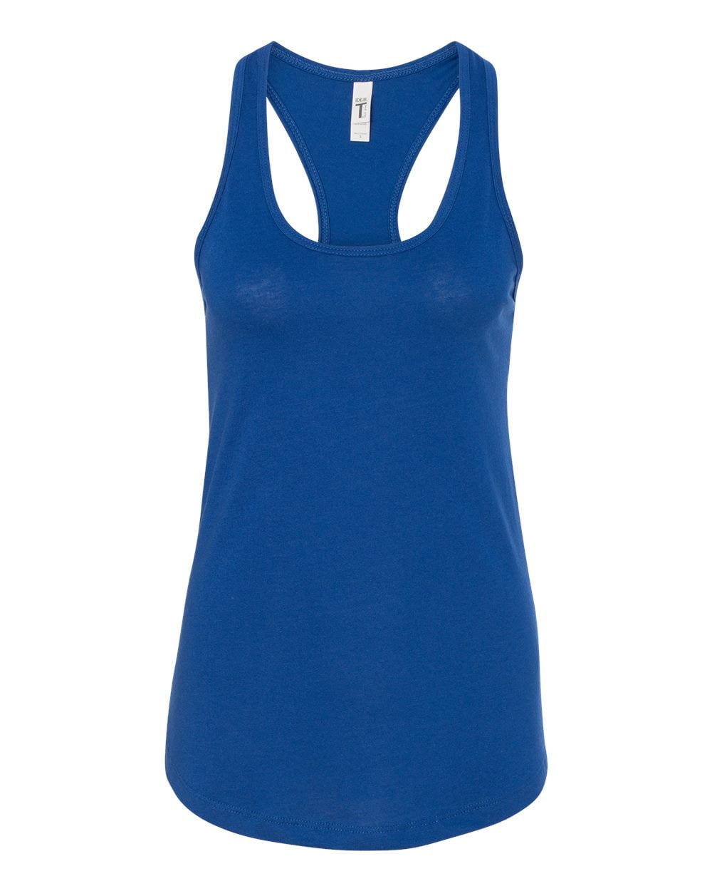 Next Level Apparel Women's Ideal Racerback Tank Top - Royal Navy, Large (60% Cotton, 40% Polyester) - View #5