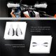 thumbnail image 2 of White Universal Motorcycle Handguard Motocross Hand Guard Protector for Motorcycle 22mm Handlebar Pr, 2 of 5