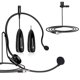 thumbnail image 1 of Sistema de micrófono inalámbrico, KIMAFUN multifuncional para iPhone, Android, laptop y altavoz, ideal para enseñanza, grabación, vlog y transmisión, 1 of 3
