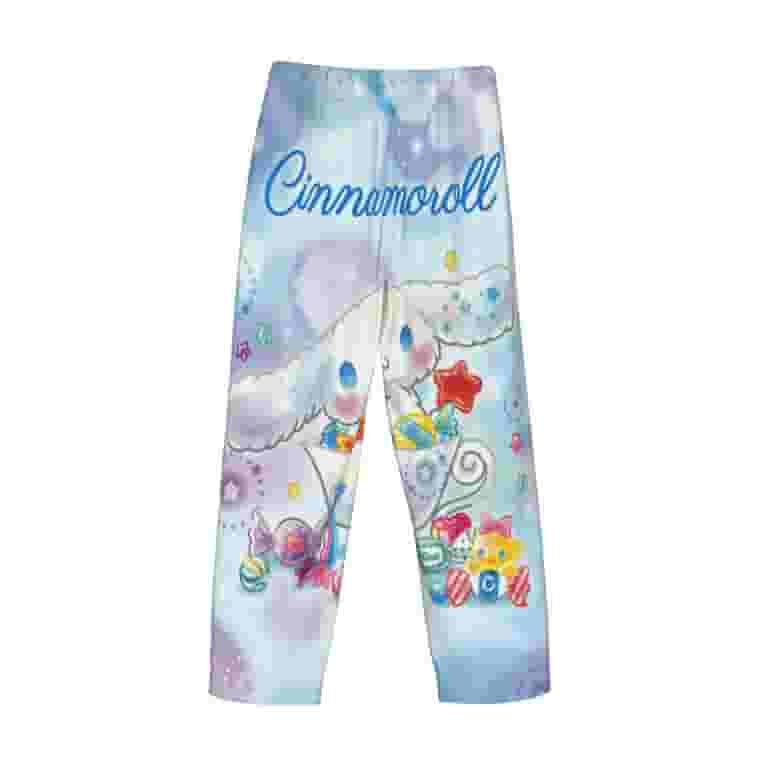 芸能人愛用のルームウェア Mens Cinnamoroll Pajama Pants Soft Lightweight Pajama Pants Clothing