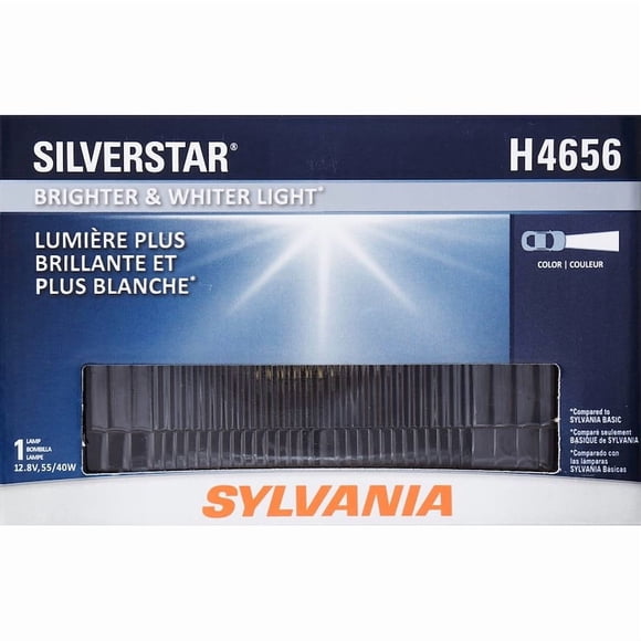 Sylvania Silverstar Manufacturer Part #: H4656ST.BX Headlight Bulb