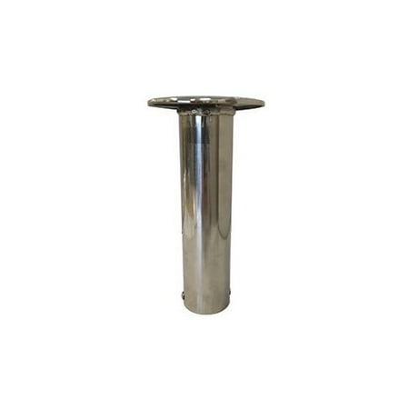 - Tigress 77270 Economy Stainless Steel Gunnel Mount Rod Holder- 0°
