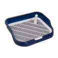 thumbnail image 2 of TOOYFUL Dog Potty Toilet Dog Litter Potty to Clean Pet Litter Tray Portable Indoor Pet Dog Training Toilet for Doggy Navy blue, 2 of 9