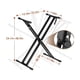 thumbnail image 3 of Soporte de teclado BELUG Base Plegable Reforzado Q-2x, 3 of 3