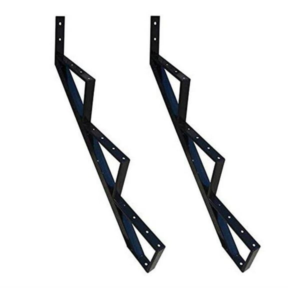 MTB Supply 746695362183 Steel Stair Riser 3 Step - Pack of 2