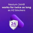 thumbnail image 3 of Nexium 24HR ClearMinis Acid Reducer Heartburn Relief Delayed Release Capsules For All-Day And All-Night Protection From Frequent Heartburn, Heartburn Medicine With Esomeprazole Magnesium - 42 Count, 3 of 5
