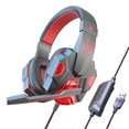 thumbnail image 2 of Auriculares Quinlirra para computadora con micrófono, estéreo de baja latencia y micrófono para juegos con iluminación LED. Artículos de oficina, regalos para el Día de la Madre, artículos en, 2 of 7