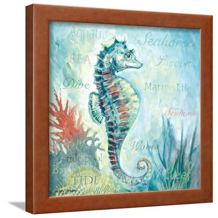 Marine Life Motif I Framed Print Wall Art By Gregory Gorham Marine Life Motif I Framed Print Wall Art By Gregory Gorham