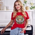 thumbnail image 2 of Animal Shirt, Shirt with Animals, Tee Shirt with Antique Animal Medallion, 2 of 18
