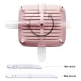 thumbnail image 5 of Wide Volume Dish Drying Rack Over The Sink, 360° Rotatable Water Drain, Large Utensil Holder Included, Made in Korea (), 5 of 7