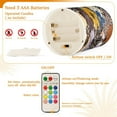 thumbnail image 5 of Yayeee Flameless Candles with Remote Flickering Battery Operated Multi Color Changing, Colorful Flowers, 5 of 7