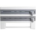 thumbnail image 1 of Portarrollos De Cocina Montado En La Pared 4 En 1, Portarrollos De Papel De Cocina Colgante, Película Transparente Y Dispensador De Papel Impermeable, Dispensador Montado En La Pared Parat P, 1 of 5