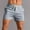 Gray, variant on Royisotas Mens Gym Shorts Summer Cotton Big and Tall with Pockets Drawstring Short for Men Fashion