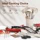 thumbnail image 2 of Juego de utensilios de cocina NCUE 35 piezas con soporte de silicona/acero inoxidable, 2 of 8