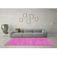 thumbnail image 3 of Ahgly Company Indoor Rectangle Abstract Pink Modern Area Rugs, 2' x 3', 3 of 4