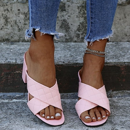 

Rdeuod Loafers For Women Women S Platform Lightweight Hollow Half Slippers Soft Bottom Shoes Mesh Sandals Mens Shoes