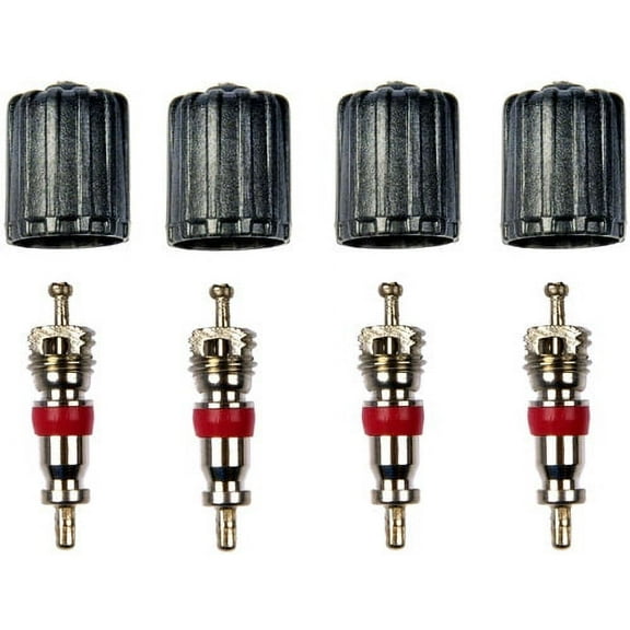 Dorman 609-126 TPMS Service Kit, 4 Each Repl Valve Cores and Caps