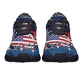 thumbnail image 5 of Merry ChriStas Y'all American flag Shoes Sneakers for Women Men Black Size 11, 5 of 7