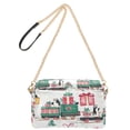 thumbnail image 2 of FORMRS Women Crossbody Purse with Chain Strap Vegan Leather Shoulder Handbag, Christmas Train, 2 of 7