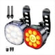 thumbnail image 1 of Luces para Bicicleta [4+6 Modos], Luces para Bicicleta Recargables USB Delanteras y Traseras, Luces para Bicicleta Impermeables IP65 para Carretera y Montaña, 1 of 5
