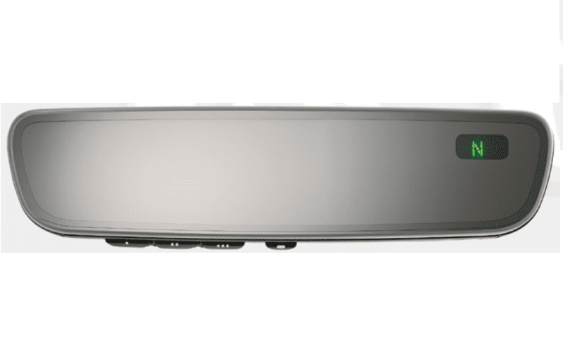 Gentex GENK85AVA Replacement Frameless Rearview Mirror For Toyota Avalon XLE Hybrid W Compass 