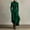 Green, variant on Dresses for Women Tent Waisted Flowy Dress Long Sleeve Green High Neck Drop Waist Dress Women,XL
