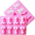 thumbnail image 1 of Ice Cube Tray Silicone Ice Mold Creativity Funny Silicone Ice Cube Tray Ice Cube Mold Popsicle Mold Chocolate Mold Make Your Own Ice Cube For Whiskey,, 1 of 5