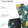 thumbnail image 4 of Yayeee Faucet Mat for Kitchen Sink 30" Diatomite Long Splash Guard Pad, Green Lemon Leaves, 4 of 7