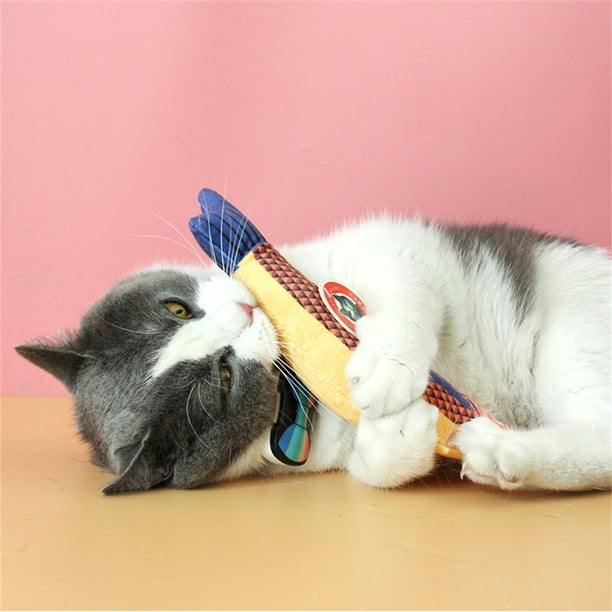 Great promotion Cat Toys Kittens And Kittens Enjoying Themselves At Home Teeth grinding Chewing resistant And Boredom relieving Pet Products Bodega Aurrera en linea