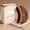 Walnut, variant on Natural Wooden Face Dry Brush, Lymphatic Drainage Contour Massage Tool for Face Neck Chin, Eco Friendly Exfoliating Skincare Brush with Gift Box