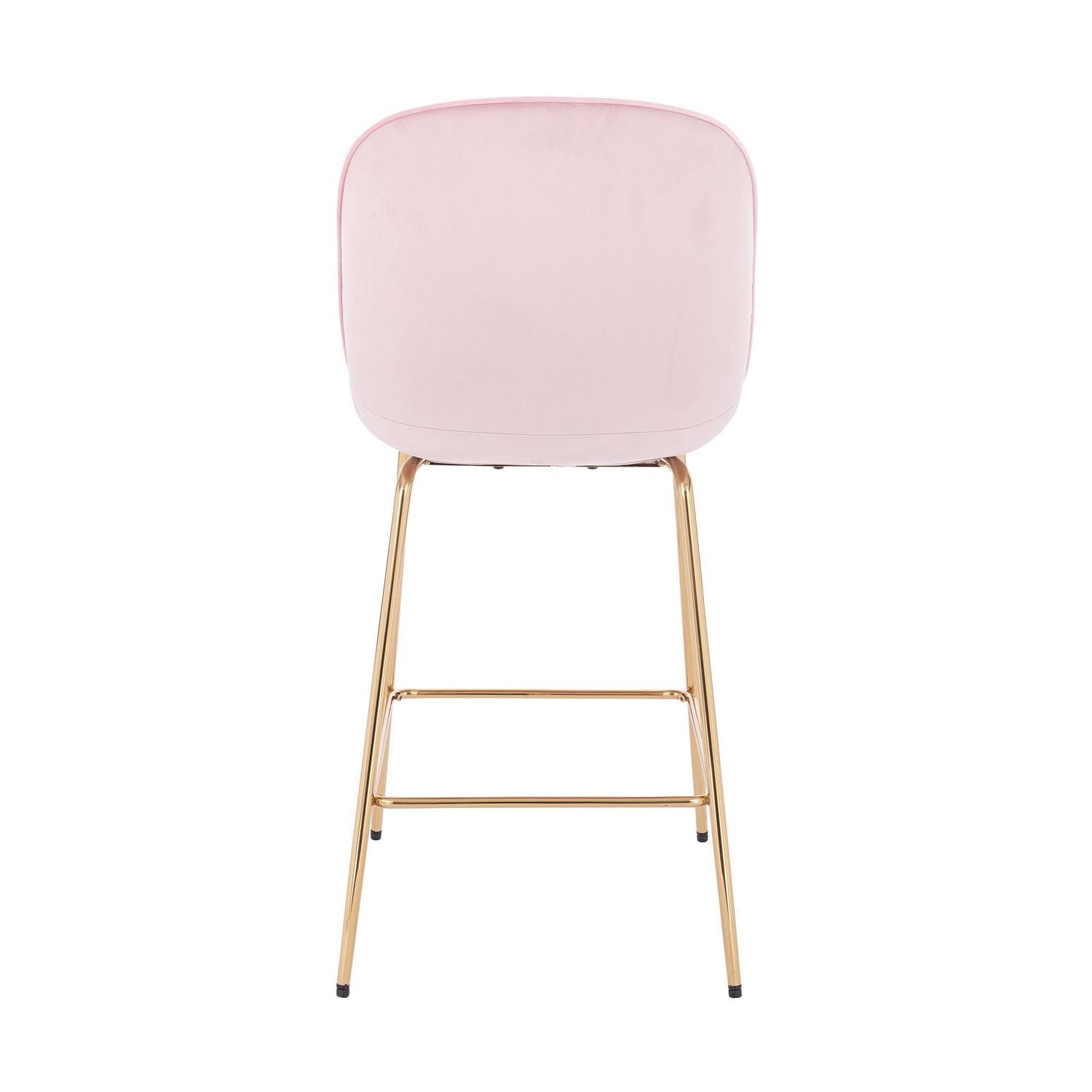 Plata Import Lotus Stool in Pink