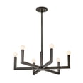thumbnail image 3 of Hinkley Lighting - Ezra - 6 Light Large Chandelier In Transitional and Modern, 3 of 7
