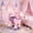 Pink+PU+Steel+Wood, variant on LHSHID Walking Horse bicycle with Wheels, Plush Riding Chair for family, Comfortable Seat, Multicolor Finish
