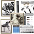 thumbnail image 4 of Kit de dibujo Art Set KALOUR de 82 piezas con cuaderno de bocetos y tutorial, 4 of 8
