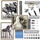 thumbnail image 4 of Kit de dibujo Art Set KALOUR de 82 piezas con cuaderno de bocetos y tutorial, 4 of 8