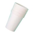 thumbnail image 1 of Cateissary 10 Uds. De vasos de papel de colores, vasos desechables, juguetes de papel, zona de arte ambiental, manualidades, educación temprana, Mostrada Blanco, 1 of 6
