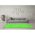 thumbnail image 3 of Ahgly Company Indoor Rectangle Solid Green Modern Area Rugs, 2' x 3', 3 of 4