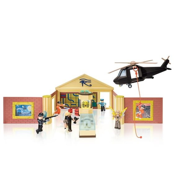 Roblox Action Collection Jailbreak Museum Heist Covert Ops Edition Playset Includes Two Exclusive Virtual Items Walmart Com Walmart Com - roblox sets walmart