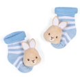 thumbnail image 1 of KIDS PREFERRED Beatrix Potter Peter Rabbit Baby Foot Rattles Soft Baby Sock Feet Rattles Newborn to 9 Months, 1 of 1