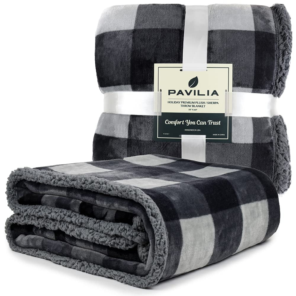 Winter sherpa blanket sale