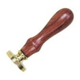 thumbnail image 4 of Letters Sealing Wax Seal Kit Retro Seal Stamp Set with Wood Handle and Copper Head, 4 of 9