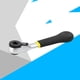 thumbnail image 2 of 1/4 "Socket Drive Socket Llavete de trinquete Bidireccional Spanner Spanner Spanner Spanner Tuercas Removedor Spanner Herramienta de mano Soledad llave de trinquete, 2 of 7