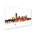 thumbnail image 2 of Trademark Fine Art 'Oklahoma City Skyline III' Canvas Art by Michael Tompsett, 2 of 3