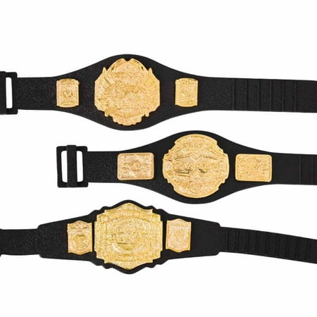 TNA Action Figure Belts Set of 3 - Walmart.com