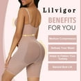 thumbnail image 5 of Faja Shapewear for Women Seamless Full Body Shapewear Bodysuits Tummy Control Body Shaper Mid Thigh Slimmer Butt Lifter for Wedding Party, 5 of 7
