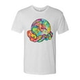 thumbnail image 2 of Wild Bobby Rainbow Painted I've Got The Whole World Dean Russo Design Inspirational/Christian Men Premium Tri Blend Tee, Heather White, XX-Large, 2 of 6