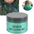 thumbnail image 5 of Professional Barber Shop Hair Coloring Clay Hair Dyeing Modeling Styling Wax 120g#4, 5 of 5