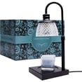 thumbnail image 1 of nearus Candle Warmer Lamp, Auto Shut Off with Timer Control, Brightness Heat Level Control with Dimmable Switch, Height Adjustable Top-Down Candle Melting with 2 Bulbs(Black), 1 of 5